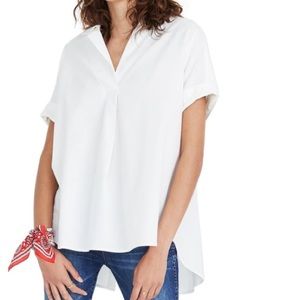 Madewell Courier Button Back Shirt